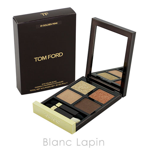 【楽天市場】トムフォード TOM FORD アイカラークォード #01 ゴールデン ミンク 10g [011044]【メール便可】：BLANC