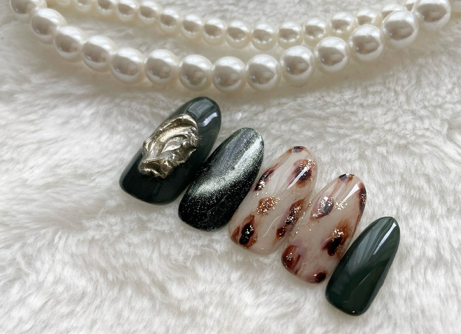 【送料無料】【フリーサイズ16枚入り・両面テープ・ヤスリ付き】★ネイルチップ★　当店オリジナルハンド..