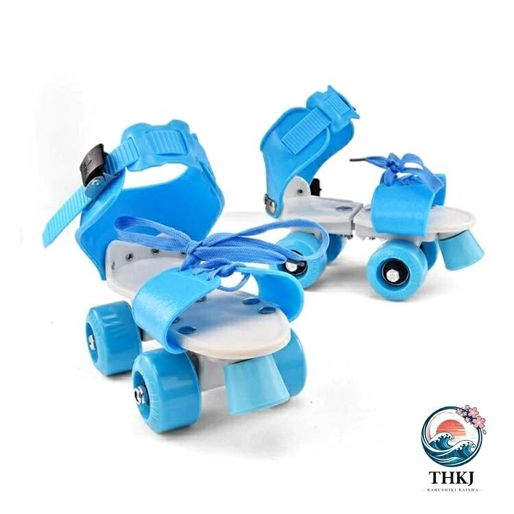 【全品2点で5%OFF】ローラースケート 子供用 キッズ クワッドスケート サイズ調節...
