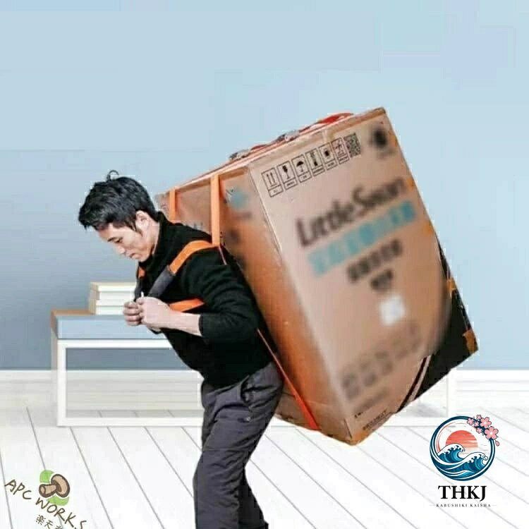 ブランシュストアの背負い型運搬ベルト 引っ越し家具荷物負荷軽減長さ調整運搬具｜アングル2