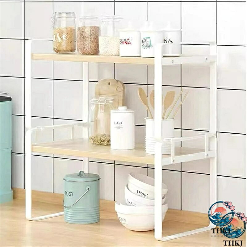 【全品2点で5%OFF】デスク上置き棚 卓上ラック 机上ラック 卓上棚2段 収納ラック ...