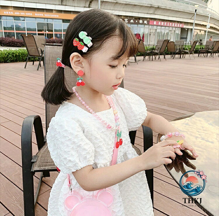10 セット 女の子 おもちゃ イヤリング 子供 髪飾り ヘアピン 女の子 子供 セット ...