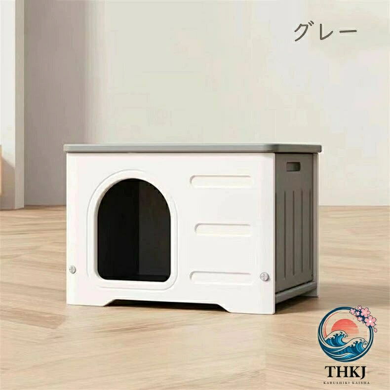 ペットハウス 猫ハウス 犬小屋 外猫ハウス 屋外 防水 耐重 通気性 防寒 雨よけ 防...