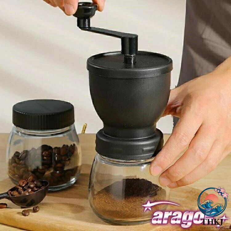 【全品2点で5%OFF】豆挽き コーヒーミル 手回し ハンドミル 珈琲 セラミックコーヒ...