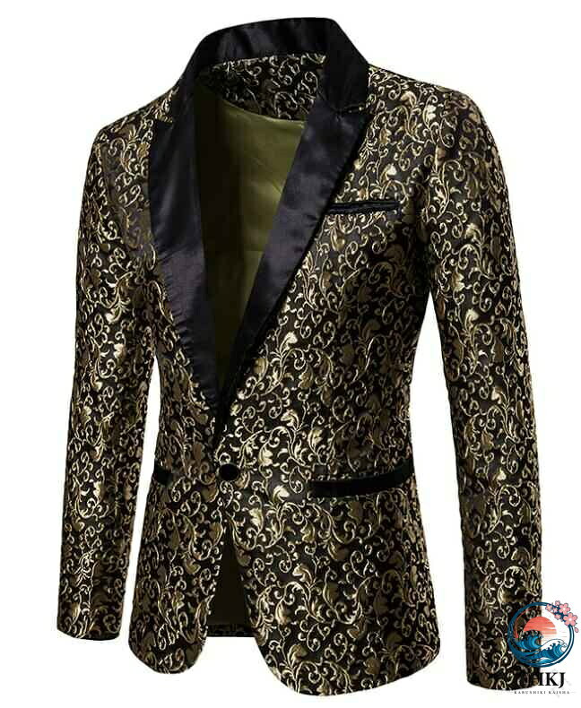 【全品2点で5%OFF】ステージ衣装 ジャケット メンズ 舞台衣装 ダンス衣装 男性 長...
