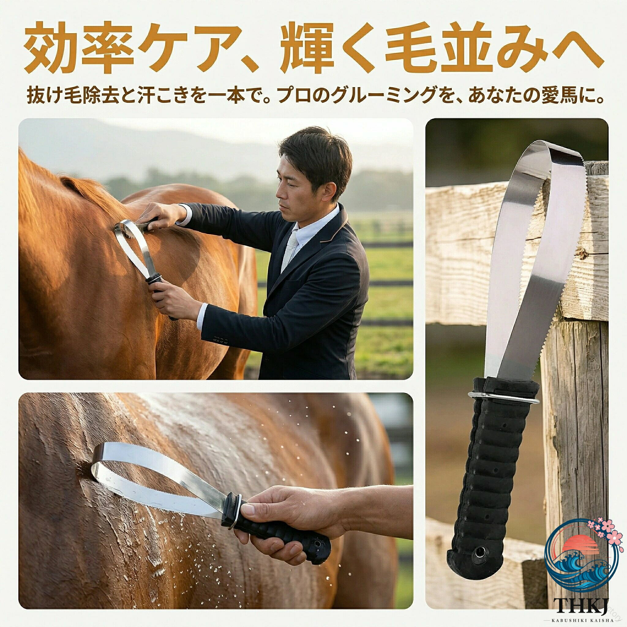 【全品2点で5%OFF】馬術用ブラシ 馬毛スクレーパー 馬毛コーム 家畜用 すべての犬...