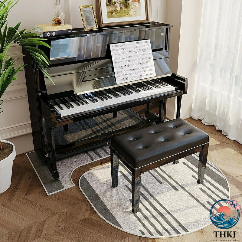 ピアノマット ピアノ椅子マット 防音 ピアノ 防音マット 静音マット アップライトピアノ用 フロアマット 音漏れ対策 騒音対策 カーペッ