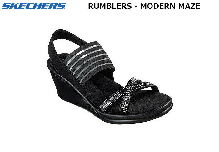 ڤбۥå㡼 ֥顼  ᥤ SKECHERS RUMBLERS MODERN MAZE ǥ  ֥å 31587