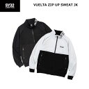 SY32 ゴルフウエア ジャケット ブエルタ ジップ アップ スウェット ジャケット SYG-23A014 VUELTA ZIP UP SWEAT JK メンズ ウエア 全2色 ブラック ホワイト スウェット