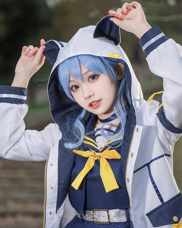 星街すいせい コスプレ ハロウィン VTuber セーラー服 ホロ ライブ milkytime ミルキータイム 人気 かわいい 衣装 costume 仮装 コスチューム