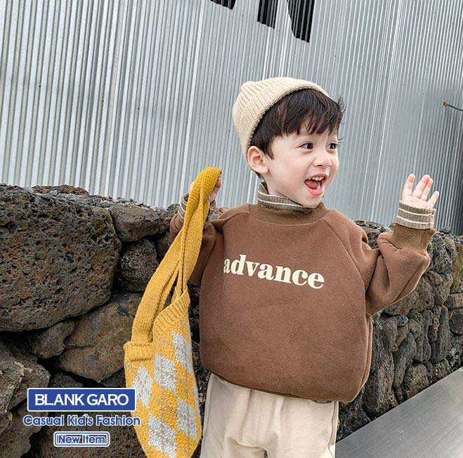 キッズ トレーナー　長袖トレーナー 子供服 男の子 女の子 秋冬 裏ベロア ふわふわ 韓国子供服 ウラケ..