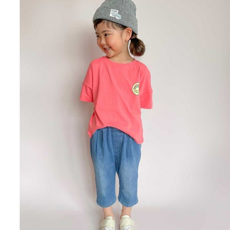 キッズ 子供 送料無料 ブランクガロ 当店オススメ 売れ筋 ｔシャツ半袖 ｔシャツキッズ レインボープリント バックプリント 子供服 女の子 女児 男の子 100 普段着 男児 カジュアル 130 シンプル かわいい 110 夏 おしゃれ 春 1 韓国子供服 爆買いセール