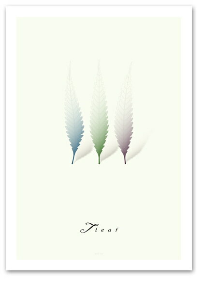楽天ポスター販売【blank-wall】A3サイズ ポスター 【Tleaf-c】 インテリア/アート/植物/Interior Art Poster