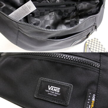 VANS バンズ ボディバック ウエストポーチ WARDCROSS BODY PACK 17465VANS ポーチ スケート メンズ レディース 小物入れ