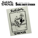 SUICIDAL TENDENCIES SKULL SKATE STICKER / スカ