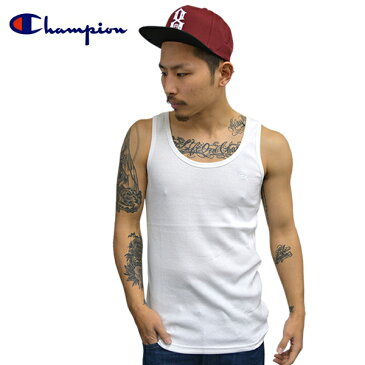 待望の再入荷！！　Champion/チャンピオン タンクトップ ベーシックタンク 　チャンピョン タンクトップ ホワイトメンズファッション トップス インナー 無地 【春夏新作】 あす楽 サイズ 定番 ワンポイント