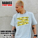 BADASS 5BOX バダス 半袖 Tシャツ グレ