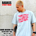 BADASS 5BOX バダス 半袖 Tシャツ グレ