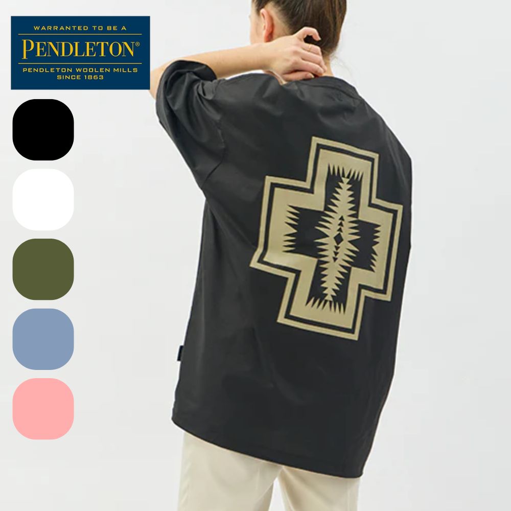 Rakuten - ペンドルトン メンズ ショートスリーブ カルキュロ ライトウェイトジャージー Tシャツ PENDLETON キャンプ アウトドア