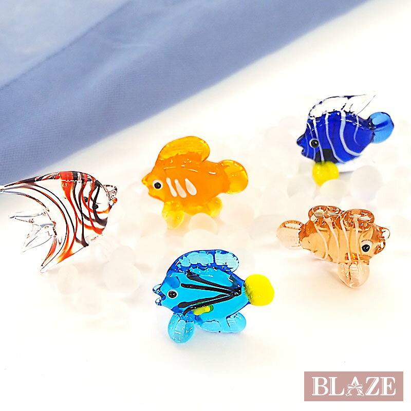 楽天市場】ガラス細工 熱帯魚の通販