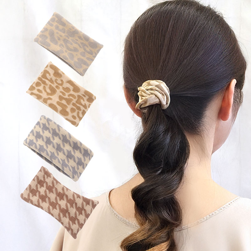 ヘアゴム ストレッチ 幅広 跡がつきにくい ヘアアクセサリー ヘアアクセ 大人 かわいい おしゃれ レディース ヘアアレンジ 太め 太い カジュアル オフィス 痛くない シンプル 髪飾り 髪留め 髪ゴム まとめがみ ヘアポニー 女性 大人っぽい ヒョウ柄 レオパード 11/12発売