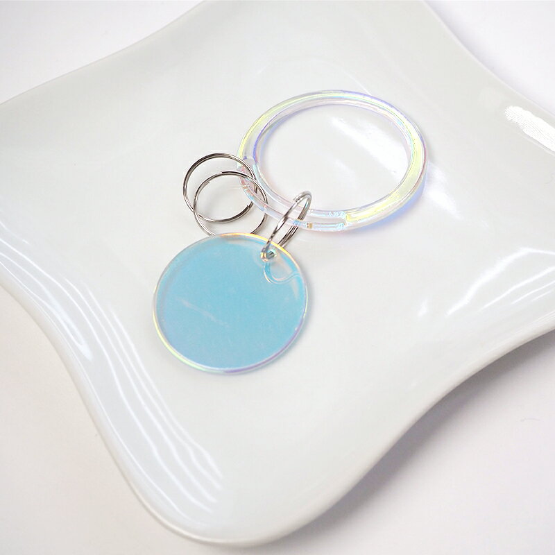 楽天市場】カラビナ 丸（カラー透明）の通販