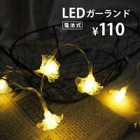LED ストリングライト イルミネーション ライト バラ BLAZE 飾り インテリア 雑貨 ...