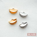 レース 留め具 金具 半円 13mm BLAZE ハ