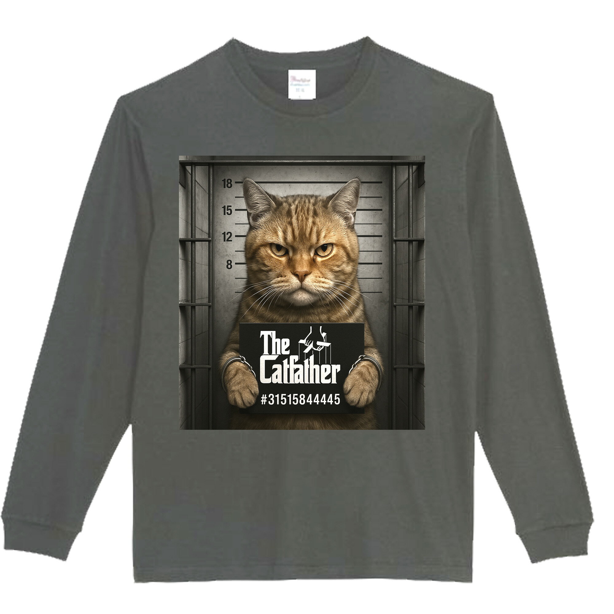 乐天商城 - ［PARODYS］　5.6ozマグショット（GOD）長袖Tシャツ おもしろいTシャツ プレゼント おもしろパ ロディ うける 飲み会 父の日 敬老の日