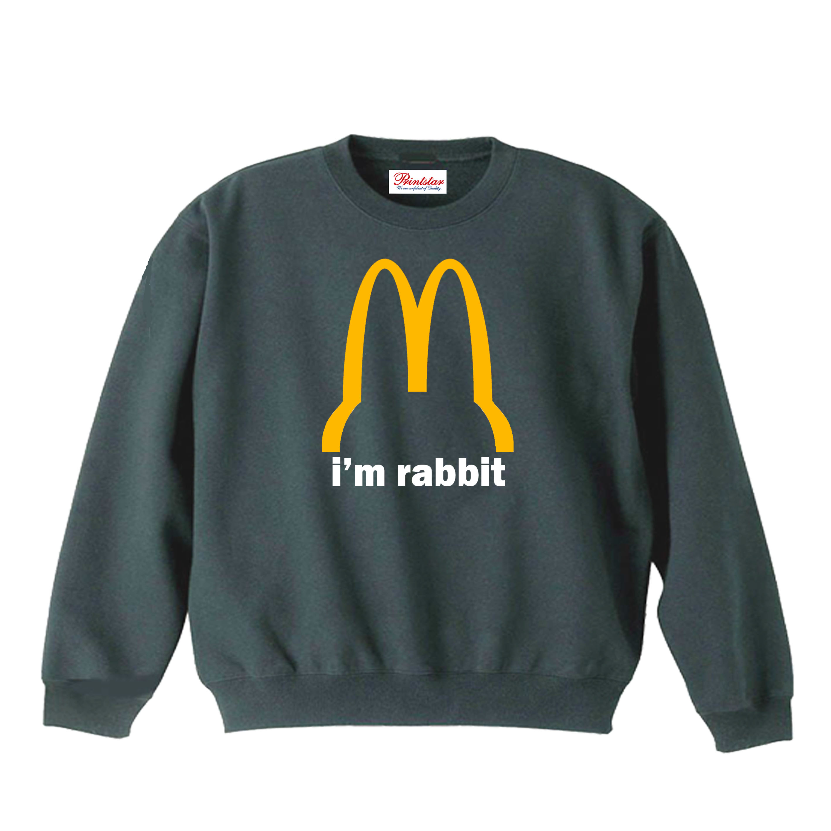 乐天商城 - ［PARODYS］　8.4oz im rabbitトレーナー おもしろいTシャツ 面白い プレゼント おもしろ パロディ うける 飲み会 父の日 敬老の日
