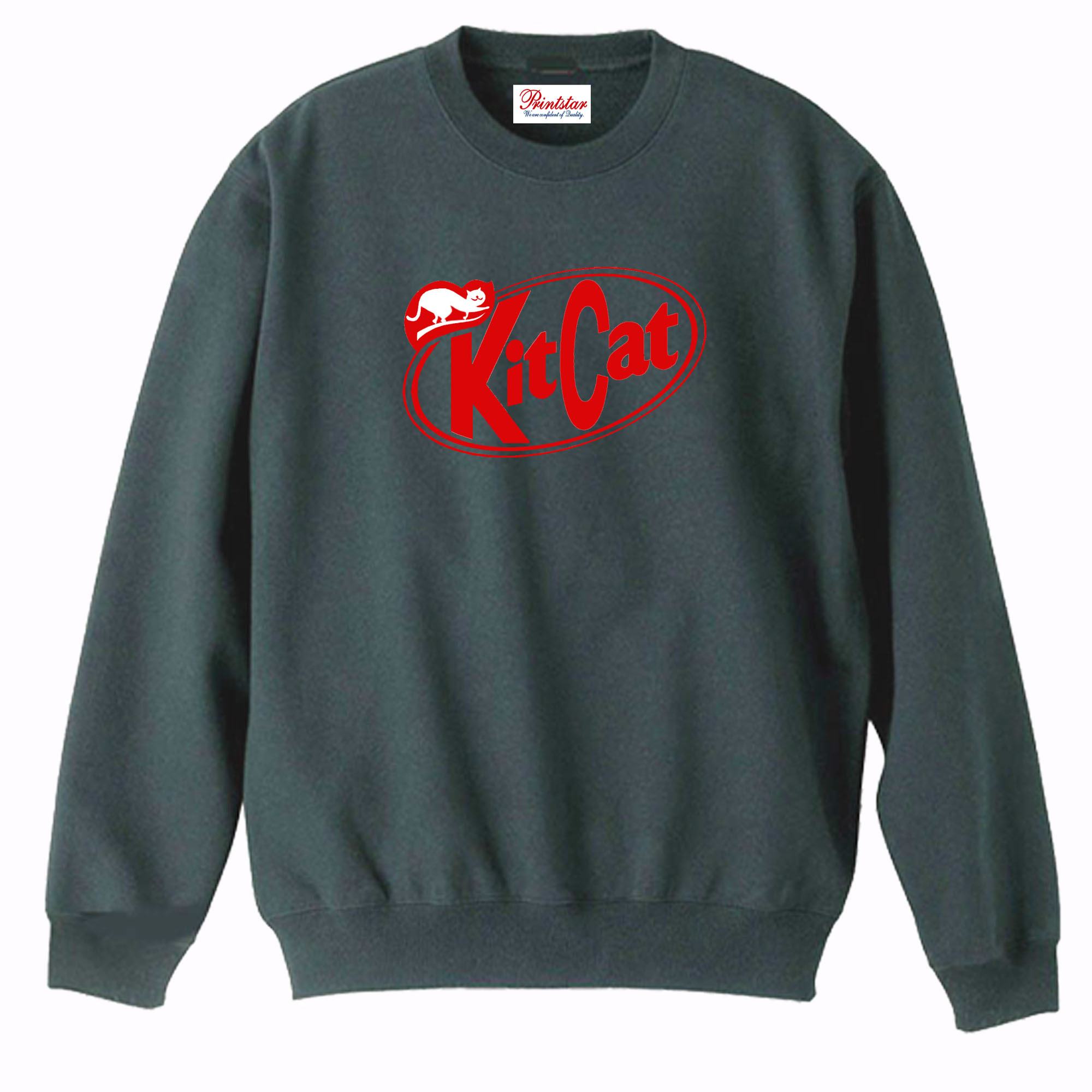 ［PARODYS］　8.4ozキットキャットトレーナー おもしろいTシャツ 面白い プレゼント おもしろ パロディ うける 飲み会 父の日 敬老の日