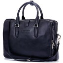 【クーポンあり】MY BAG ブリーフケース ビジネスバッグ 牛革本革レザー メンズ 紳士愛用 13PC A4対応 通勤 出張鞄 書類かばん 2WAY仕様 手提...