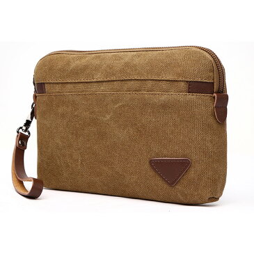 【クーポンあり】MY BAG セカンドバッグ クラッチバッグ メンズ 耐久性キャンバス 帆布 ズック 紳士鞄 着脱ベルト付き 結婚式 二次会 6色選 cvs1075新生活 父の日 誕生日 クリスマス 実用的 ギフト プレゼント