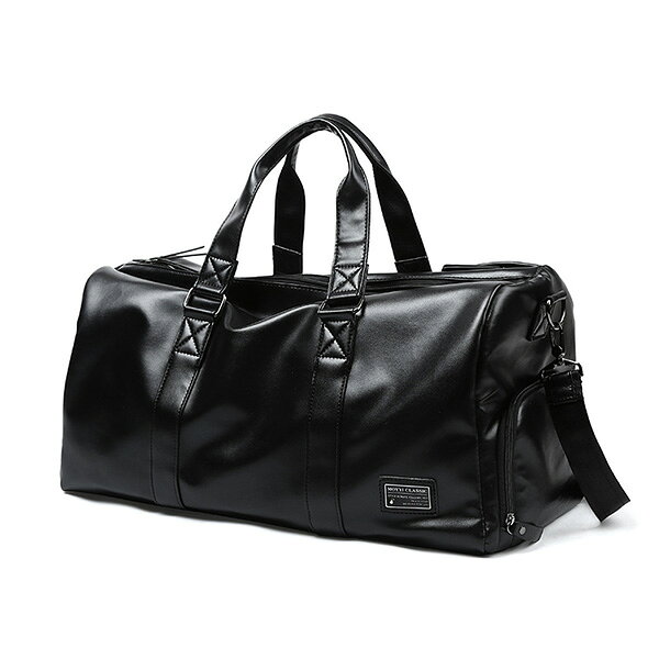 【スーパーSALE割引対象】【2サイズ】MY BAG ボストンバッグ 大容量 上質PUレザー メンズ 男女兼用 2WAY ショルダー付き トートバッグ 旅行鞄かばん ビジネスバッグ 旅行 出張 14型PC A4書類収納可 新生活 父の日 誕生日 クリスマス 実用的 ギフト プレゼント blazonry-10004293 BLAZONRY サンプル画像2