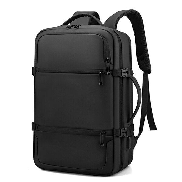 【スーパーSALE割引対象】MY BAG リュックサック メンズ ビジネスバッグ パソコンバッグ USB充電ポート付き 紳士用 防水ナイロン アウトドア クッション付き 15型PC収納可 通学通勤 出張 旅行鞄 自転車かばん おしゃれ 新生活 父の日 誕生日 クリスマス 実用的 ギフト blazonry-10003856 BLAZONRY サンプル画像2