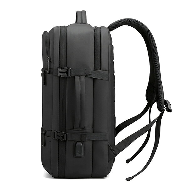 【スーパーSALE割引対象】MY BAG リュックサック メンズ ビジネスバッグ パソコンバッグ USB充電ポート付き 紳士用 防水ナイロン アウトドア クッション付き 15型PC収納可 通学通勤 出張 旅行鞄 自転車かばん おしゃれ 新生活 父の日 誕生日 クリスマス 実用的 ギフト blazonry-10003856 BLAZONRY サンプル画像3
