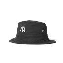 47 tH[eB[Zu oPbgnbg MLB j[[NEL[X New York Yankees Xg[g qbvzbv bp[ _T[ AJW [N JWA AEghA Lv X|[c uh YANKEES '47 BUCKET HAT BKT17GWF BLACK ubN 