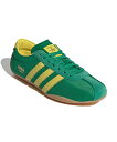 adidas アディダス サンダル キックス シューズ 靴 ユニセックス カレッジ ストリート カジュアル ブランド TOKYO W トーキョー Green/Pure Sulfur/Gold Metallic グリーン/ピュアサルファ/ゴールドメタリック JI3298