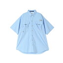 COLUMBIA コロンビア 半袖シャツ ダンサー アメカジ カジュアル アウトドア キャンプ スポーツ ブランド BAHAMA II S/S SHIRT SAIL FM7047-485