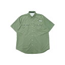 COLUMBIA コロンビア 半袖シャツ ダンサー アメカジ カジュアル アウトドア キャンプ スポーツ ブランド BAHAMA II S/S SHIRT CYPRESS FM7047-317