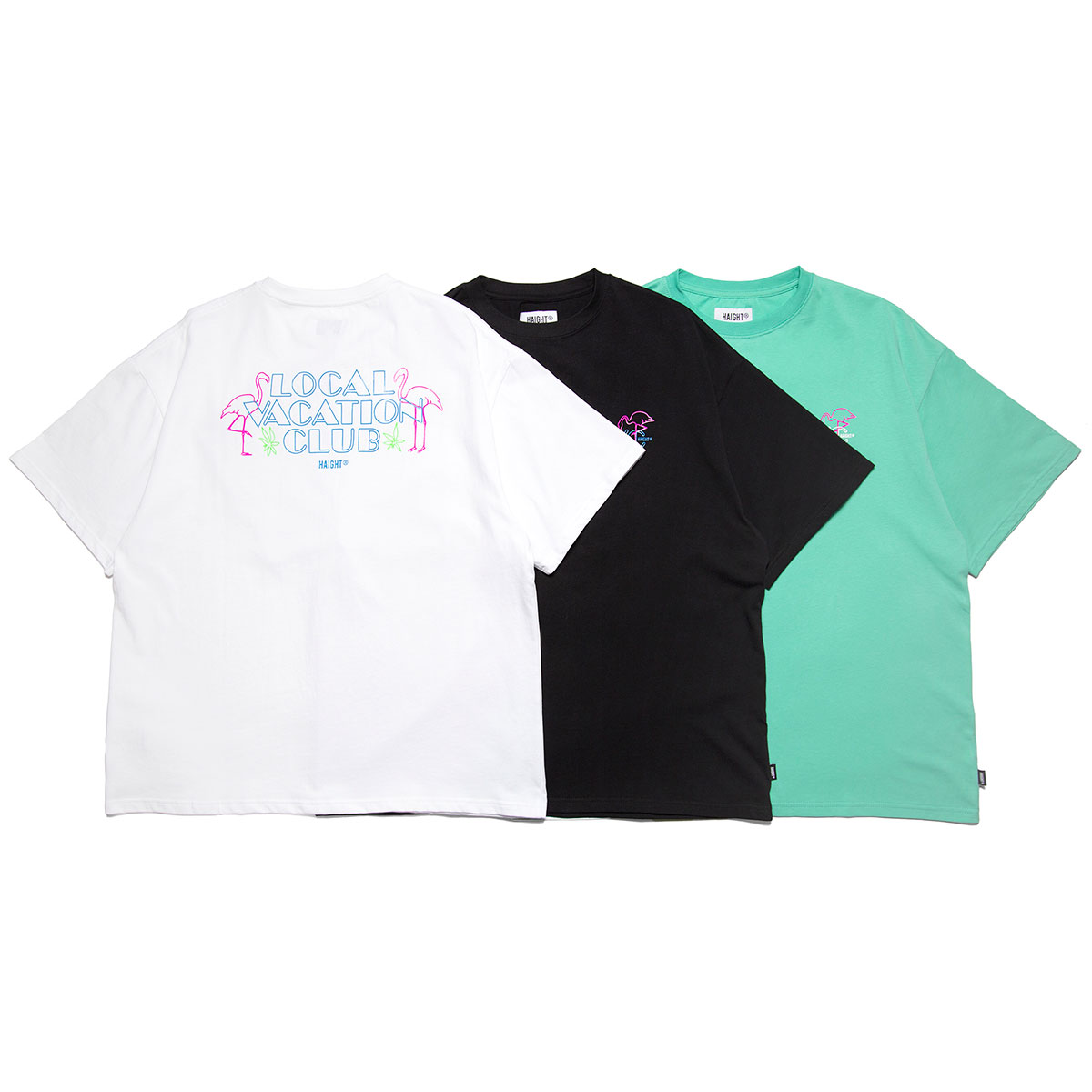 HAIGHT ヘイト Tシャツ 半袖 ストリート スケーター LVC NEON LIGHT Tee HTSS-261006