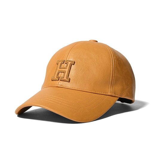 HOMEGAME ホームゲーム キャップ レザー ストリート ダンサー ラッパー アメカジ ブランド カジュアル ヒップホップ アウトドア H LOGO LEATHER CAP CAMEL HOMEGAME ホームゲーム キャップ レザー ストリート ダンサー ラッパー アメカジ ブランド カジュアル ヒップホップ アウトドア H LOGO LEATHER CAP CAMEL
