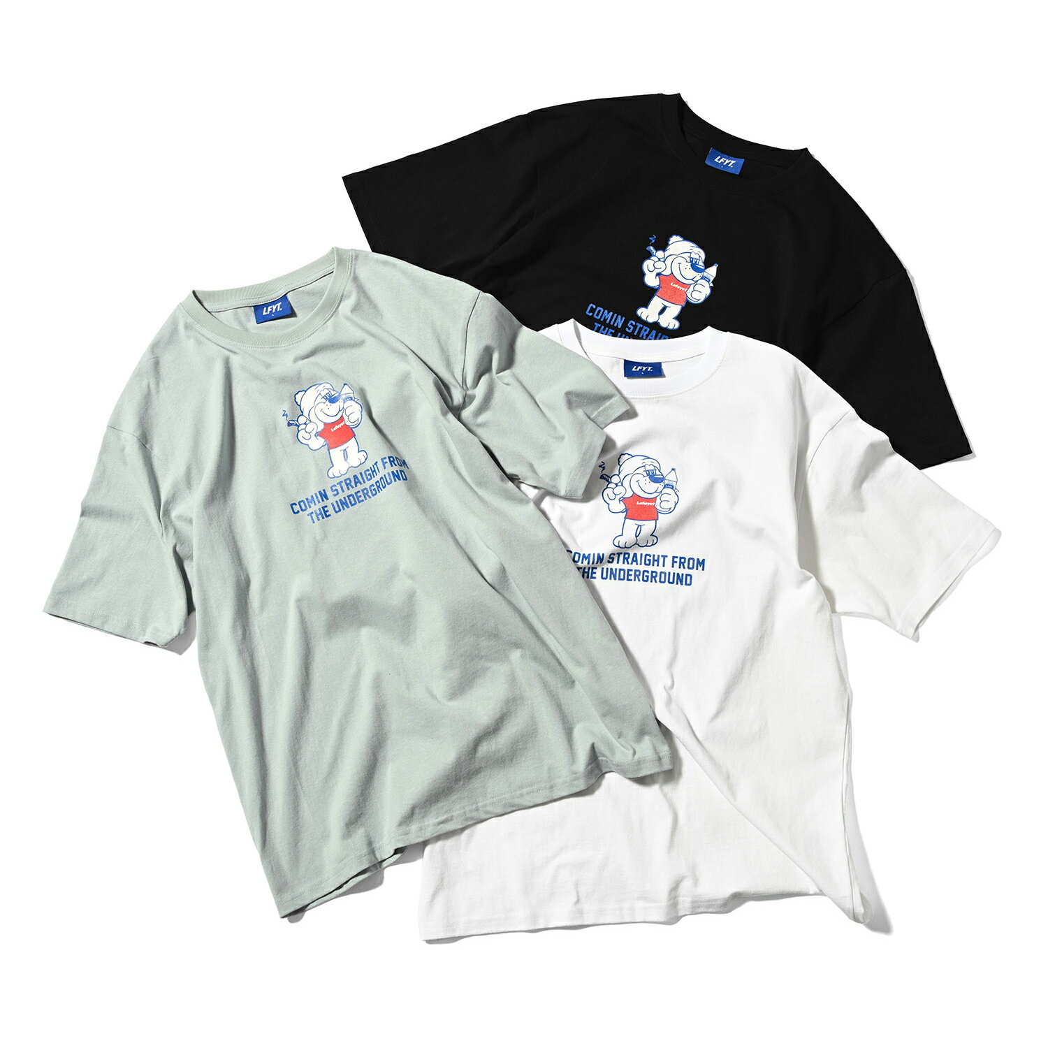 LFYT ラファイエット Lafayette エルエフワイティー 半袖Tシャツ プリント ストリート ヒップホップ ラッパー ダンサー アメカジ カジュアル アウトドア キャンプ ブランド FTP DOG TEELS250102のサムネイル