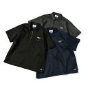 DICKIES × LFYT ディッキーズ × エルエフワイティー 半袖 ワークシャツ ワッペン Lafayette ニューヨーク NEW YORK ストリート ヒップホップ ラッパー ダンサー アメカジ ワーク カジュアル ブランド HALF ZIP WORK SHIRT LS250203(4)