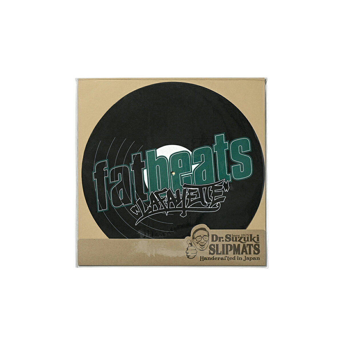 LFYT × fatbeats エルエフワイティー × ファットビーツ スリップマット Lafayette エルエフワイティー 帽子 ストリート DJ レコード 機材 ターンテーブル アメカジ カジュアル スポーツ ダンサー ヒップホップ ラッパー ブランド SLIP MAT LA222301 BLACK ブラック ★★