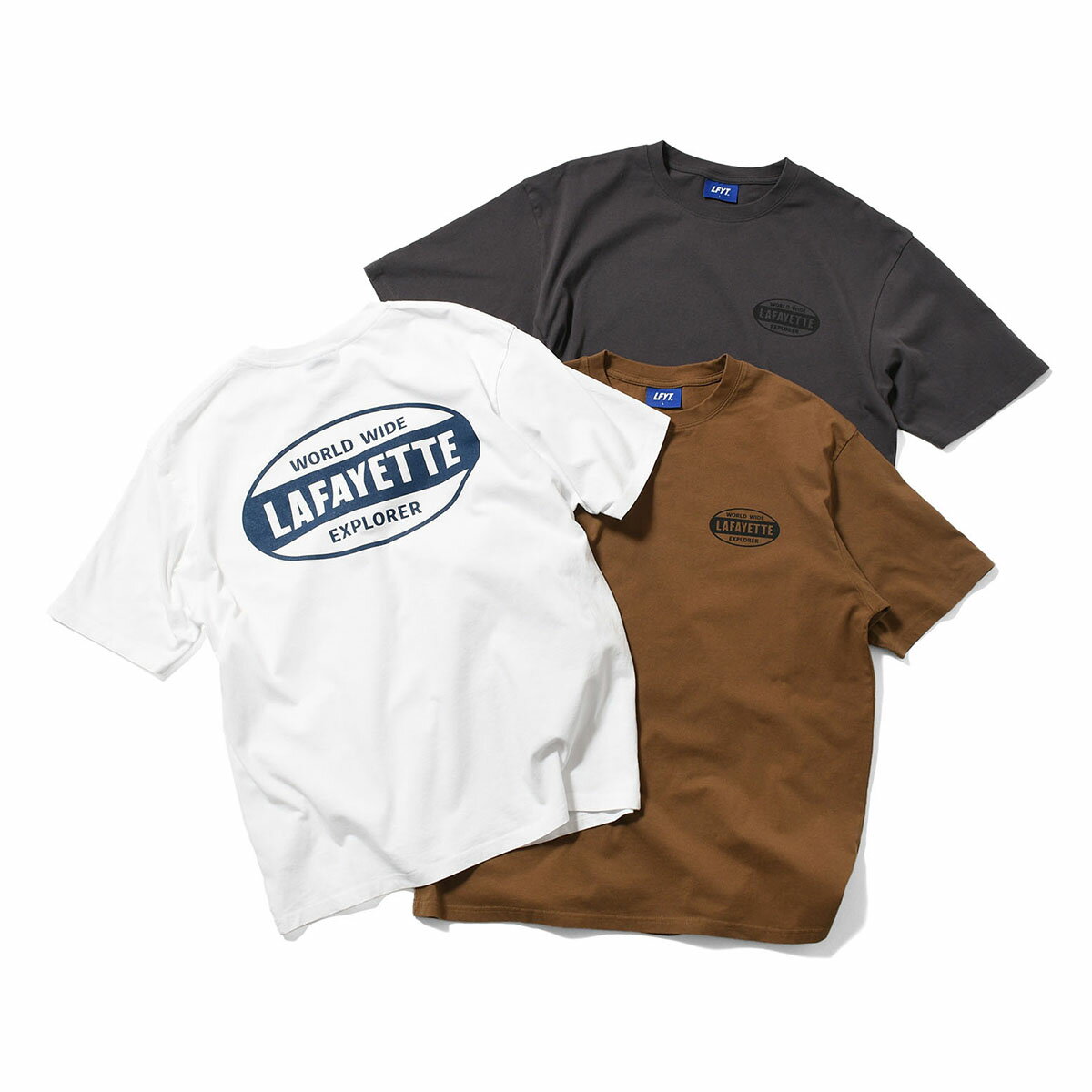 樂天商城 - LFYT ラファイエット Tシャツ Lafayette エルエフワイティー 半袖 Tシャツ プリント ストリート ヒップホップ ラッパー ダンサー アメカジ カジュアル アウトドア キャンプ ブランド LFYT エルエフワイティー EXPLORER TEE LS260106
