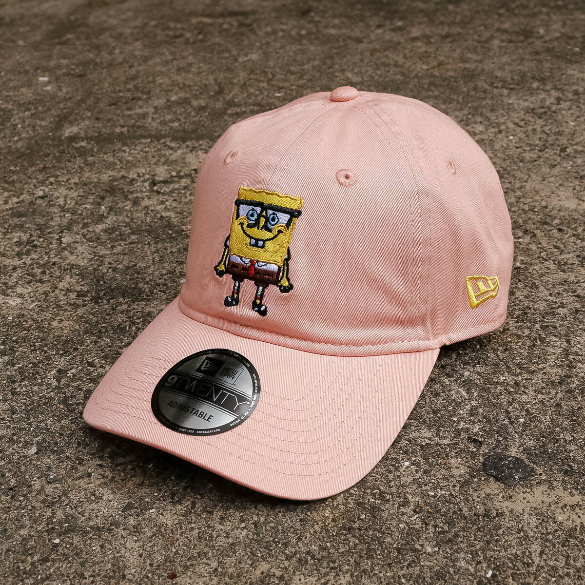 【美品】ニューエラ ×スポンジボブ・スクエアパンツ ニューエラ メッシュキャップ 9FIFTY スポンジボブ スクエアパンツ