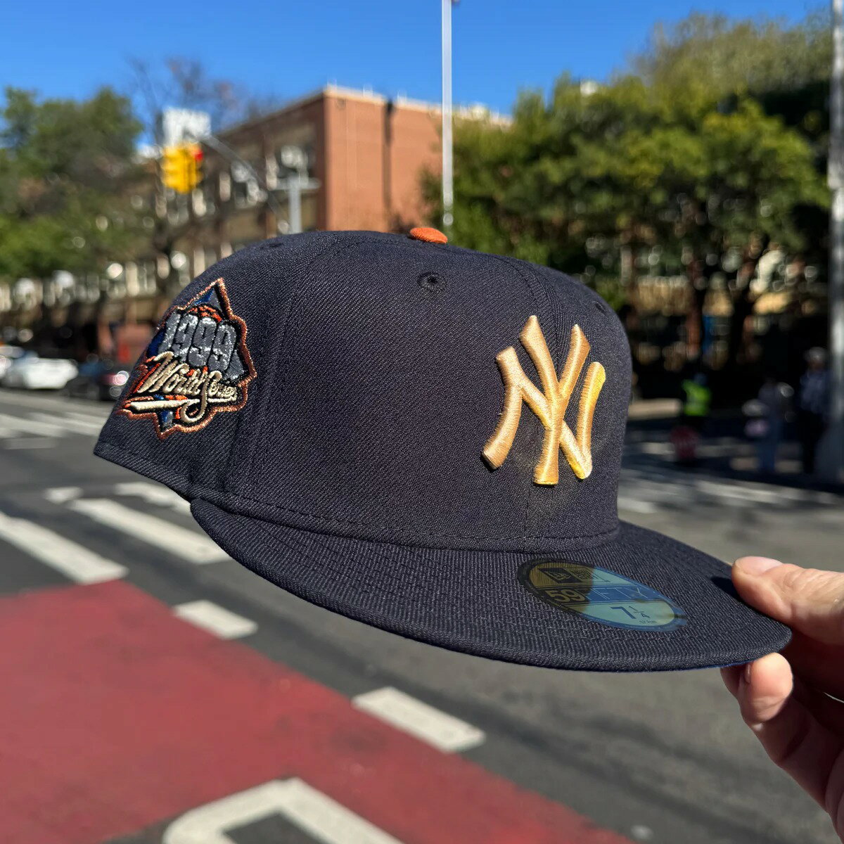 樂天商城 - NEW ERA ニューエラ キャップ ストリート スケーター Noho Nati Blue UV Exclusive New York Yankees 1999 WS Navy 59Fifty 70979153
