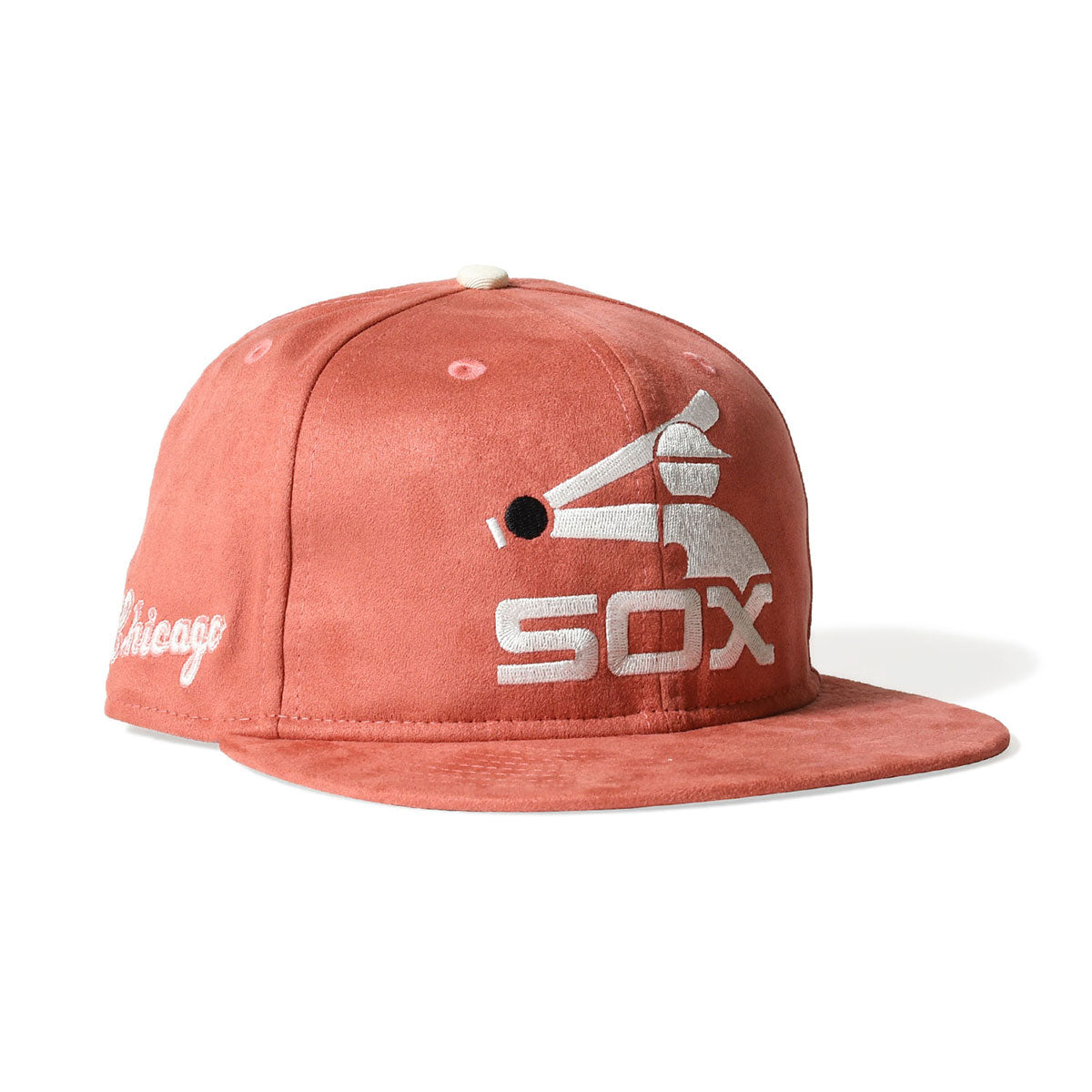 樂天商城 - NEW ERA ニューエラ キャップ ストリート ファッション ダンサー ロゴ CHICAGO WHITE SOX CO 59FIFTY SB SUEDE PINK 14881985