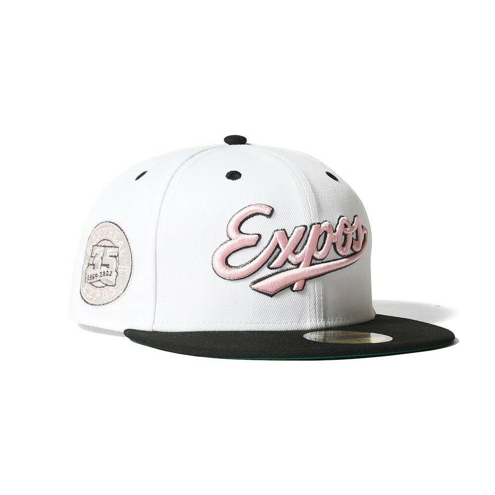 樂天商城 - NEW ERA ニューエラ キャップ ストリート スケーター MONTREAL EXPOS CO 35TH 59FIFTY OPTIC WHITE/BLACK 70992042